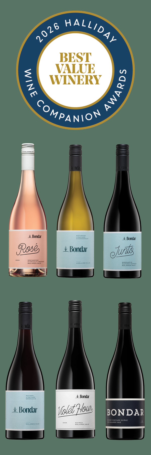 Halliday Best Value Winery 6-pack